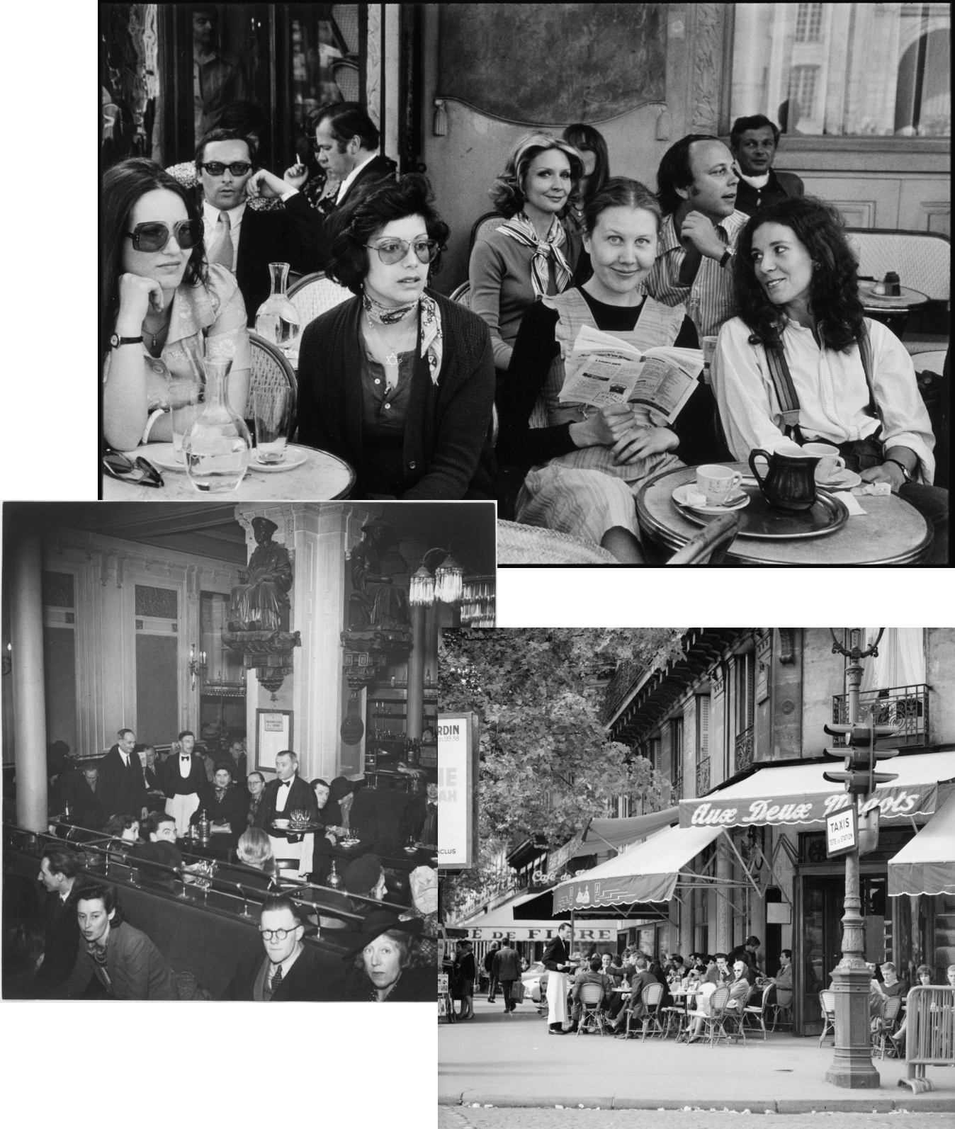Vida Cultural no Les Deux Magots e seus intelectuais